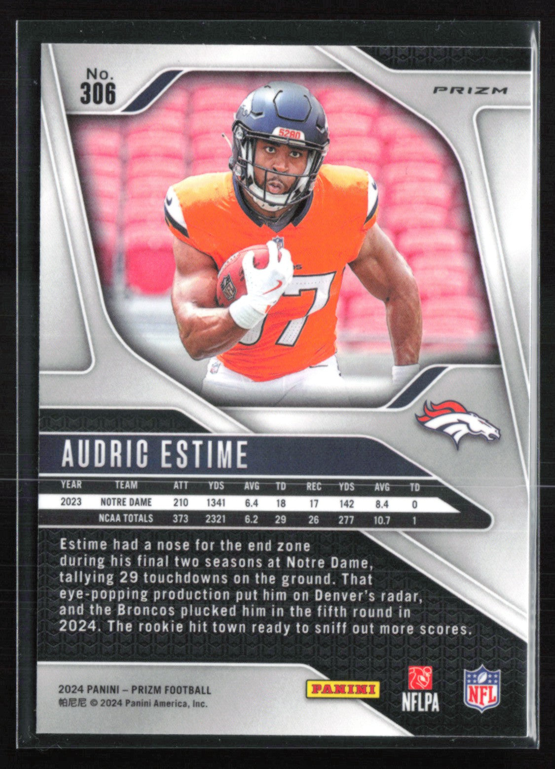 Audric Estime RC Green Prizm
