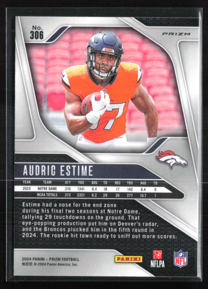 Audric Estime RC Green Prizm