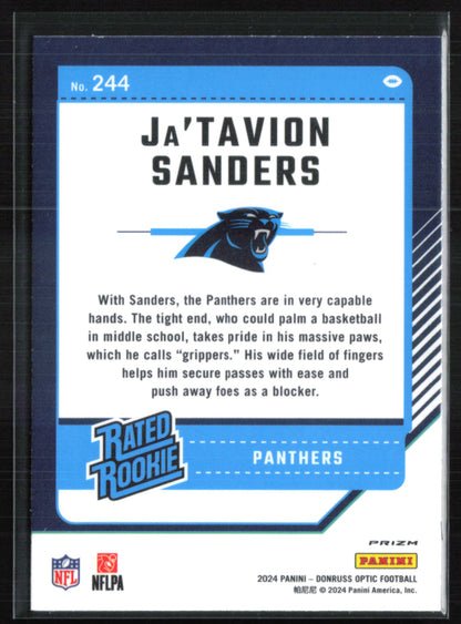 Ja'Tavion Sanders RC Blue Hyper