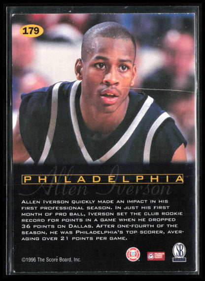 Allen Iverson 1996 The Score Board RC