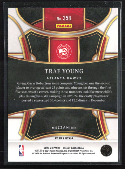 Trae Young Orange Seismic