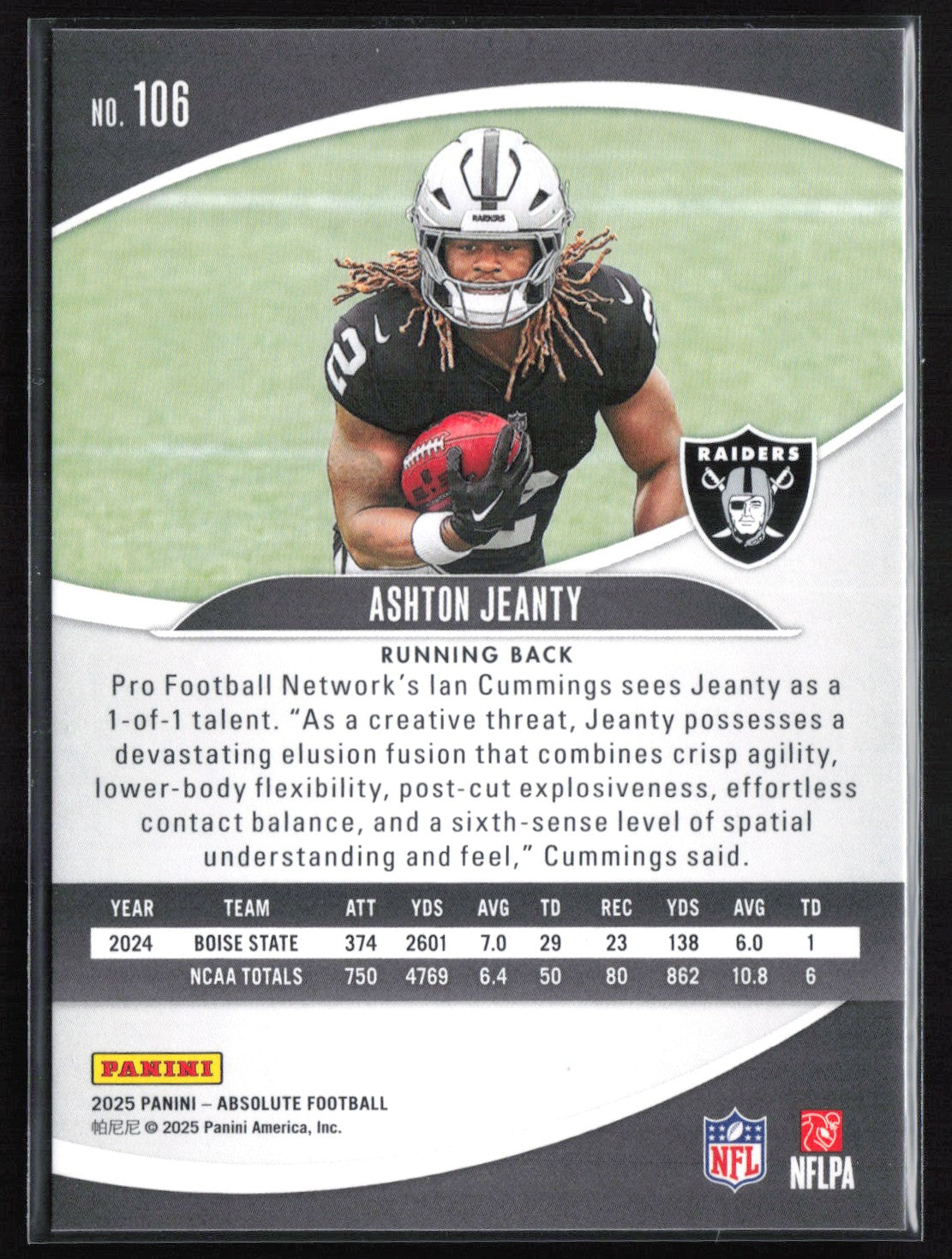 Ashton Jeanty RC
