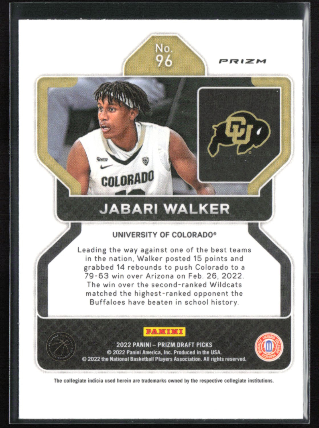 Jabari Walker RC Purple Wave