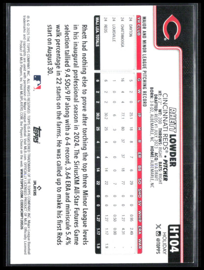 Rhett Lowder RC Silver