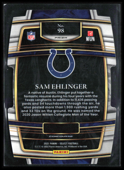 Sam Ehlinger RC Gold Black