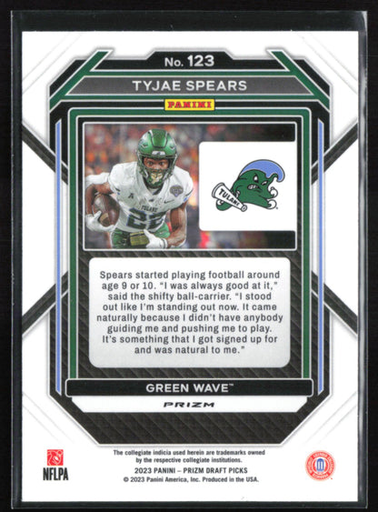 Tyjae Spears RC Silver