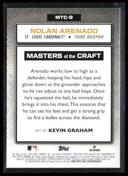 Nolan Arenado Masters of Craft