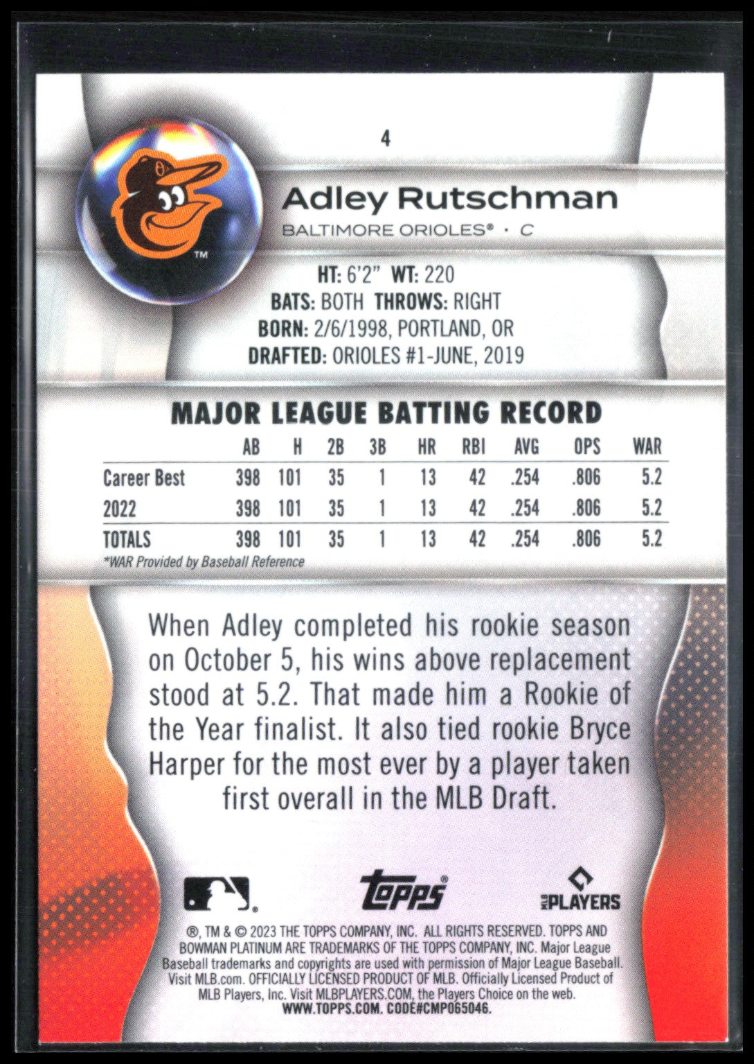 Adley Rutschman RC