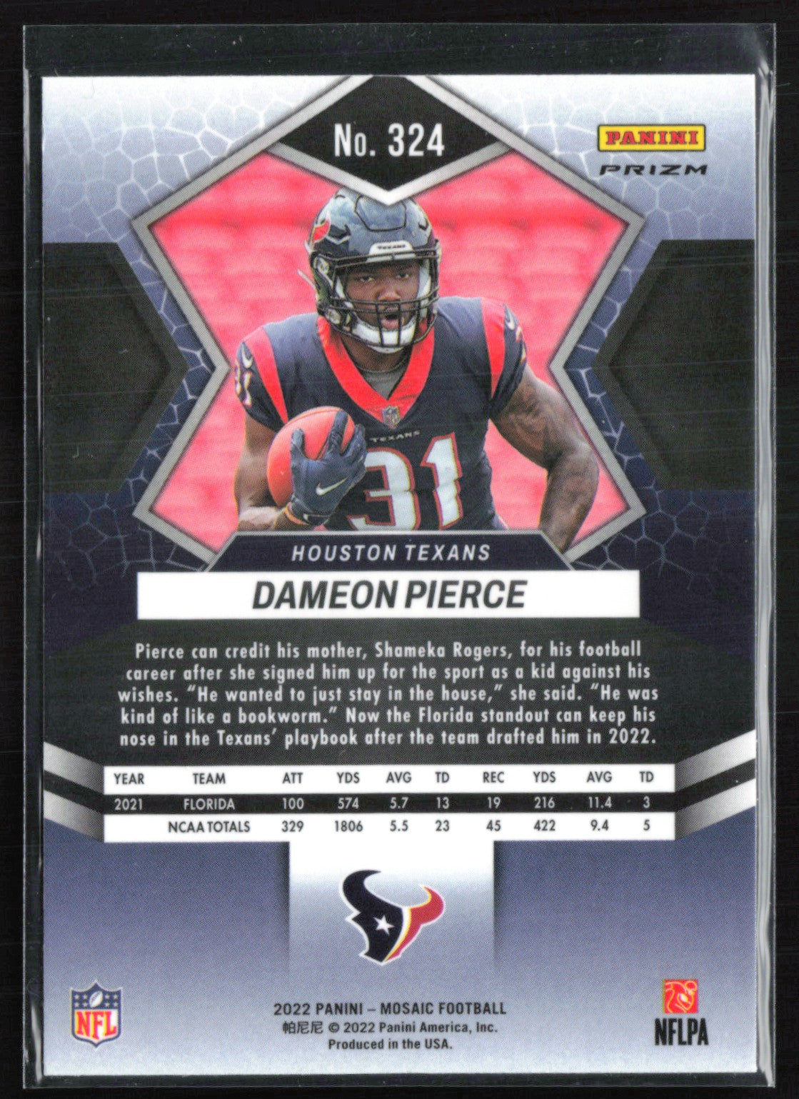 Dameon Pierce RC Holo