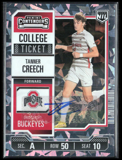 Tanner Creech Auto Cracked Ice /25 NIL Soccer