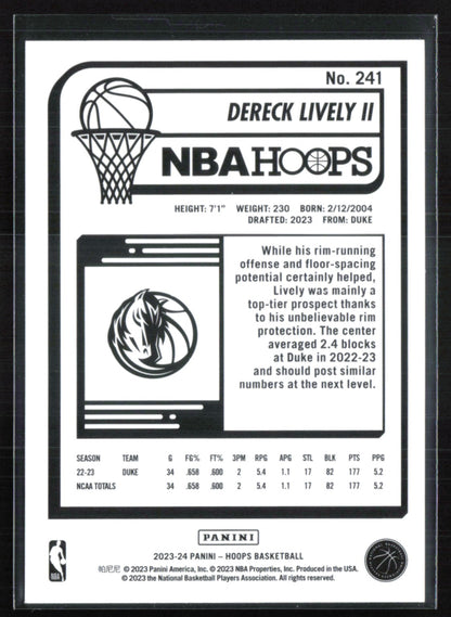 Dereck Lively II RC