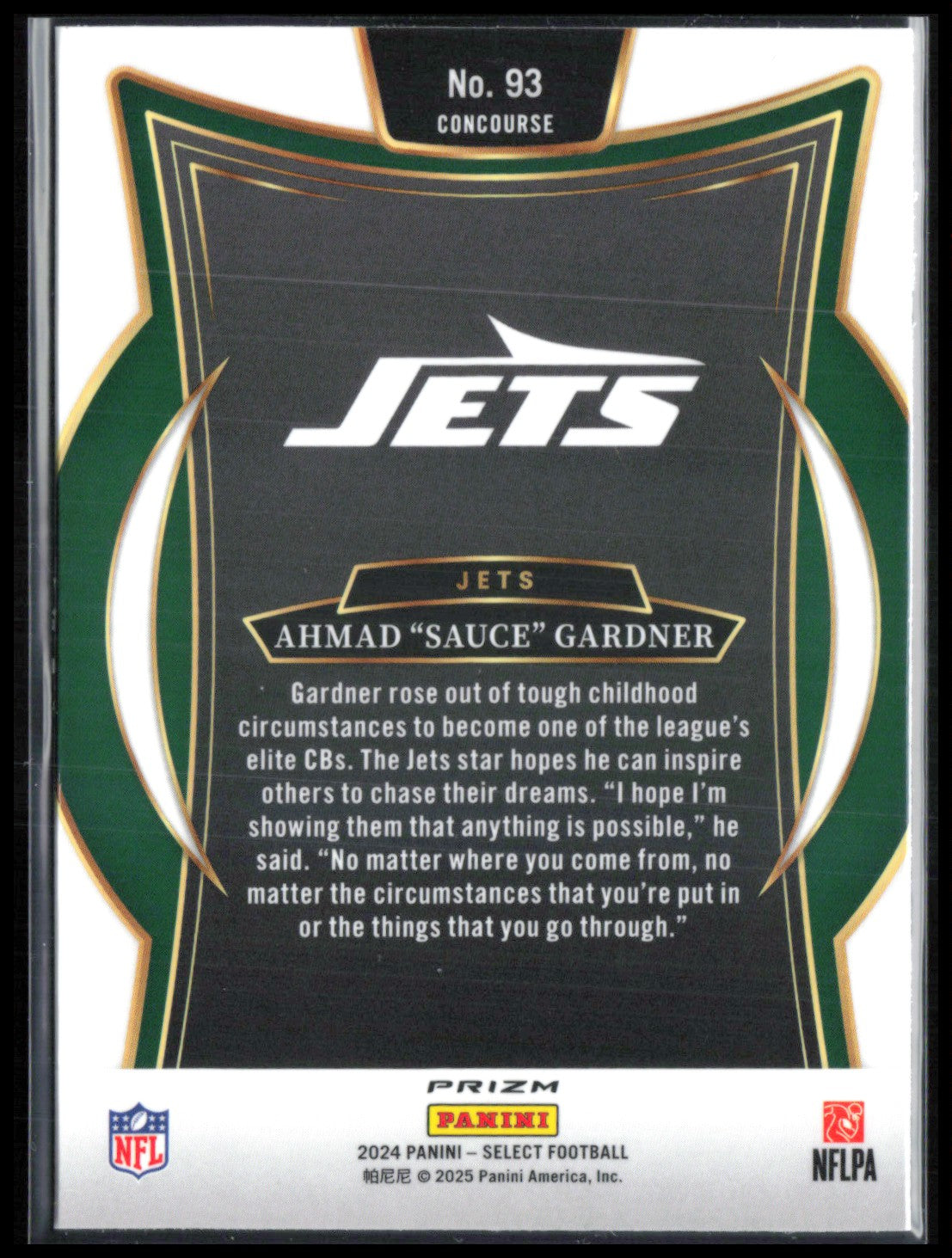 Ahmad Sauce Gardner