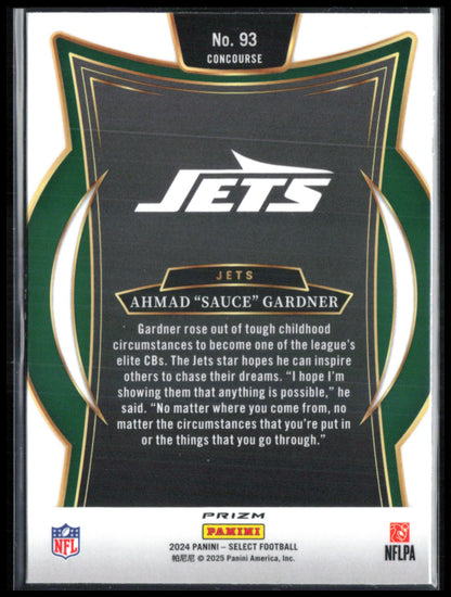 Ahmad Sauce Gardner