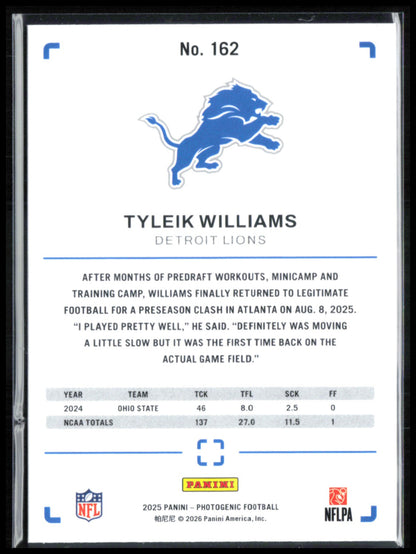Tyleik Williams RC Red /125