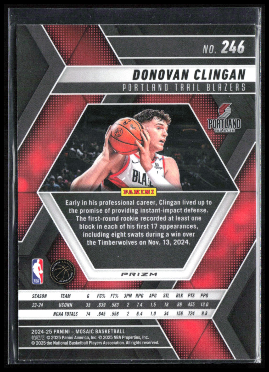 Donovan Clingan RC Mosaic