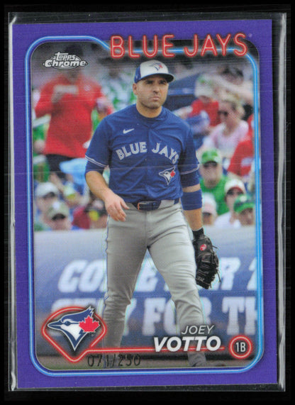 Joey Votto Purple Refractor /250