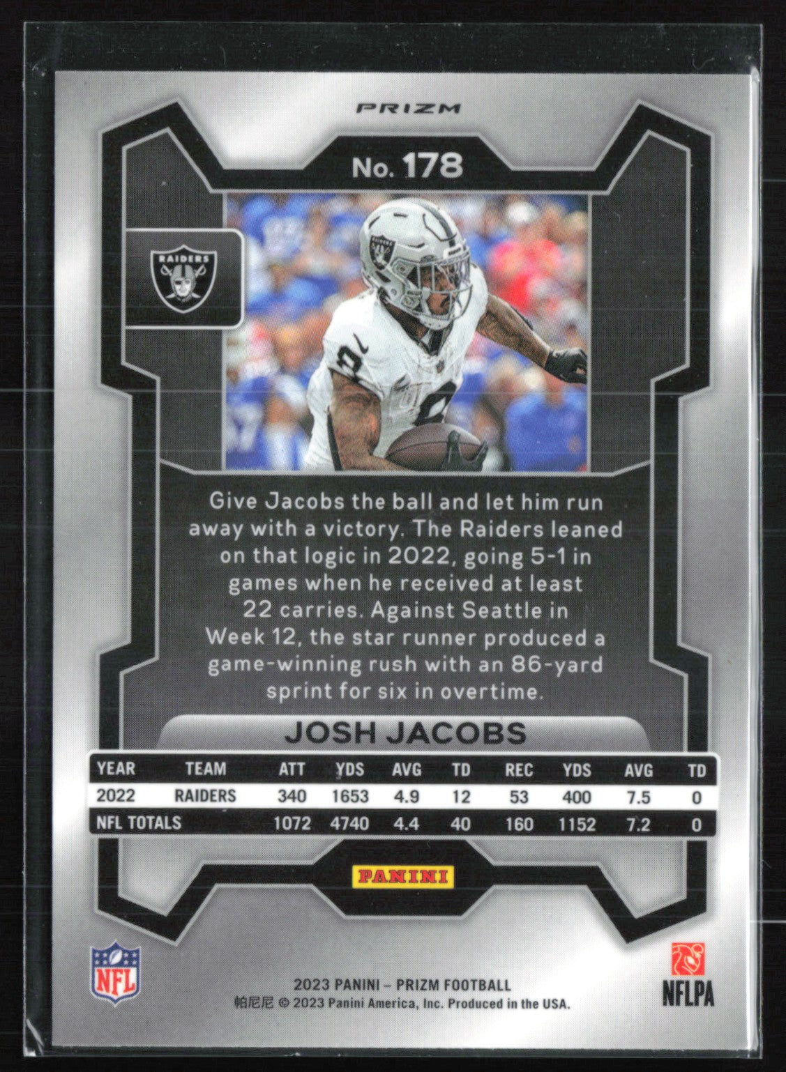 Josh Jacobs Orange Disco