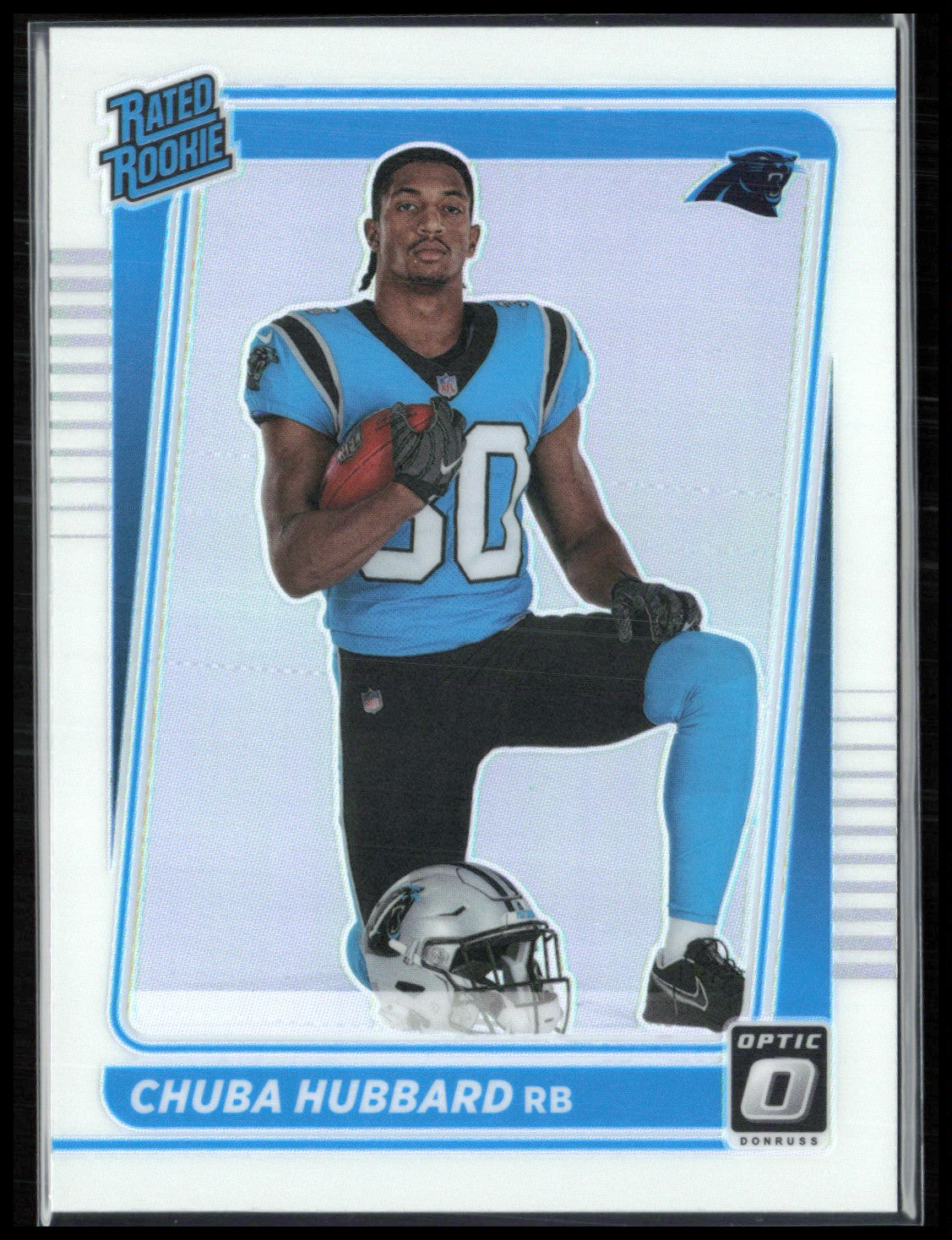 Chuba Hubbard RC Variation Holo
