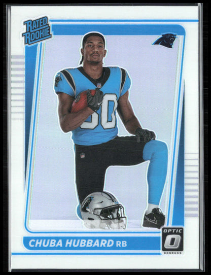 Chuba Hubbard RC Variation Holo