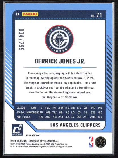 Derrick Jones Jr. Orange Hyper /299