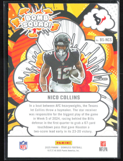 Nico Collins Bomb Squad