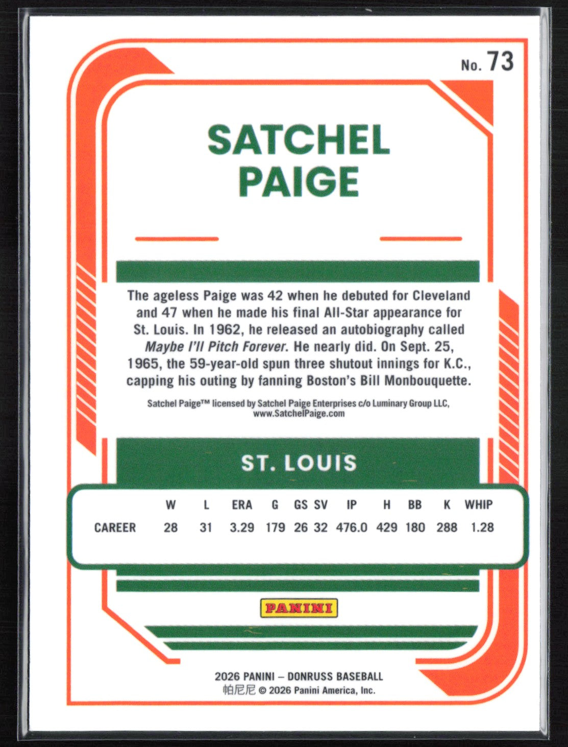 Satchel Paige