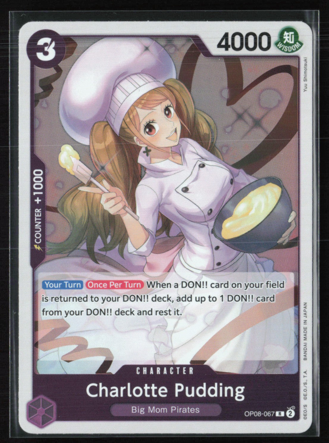 Charlotte Pudding Two Legends Rare (One Piece)