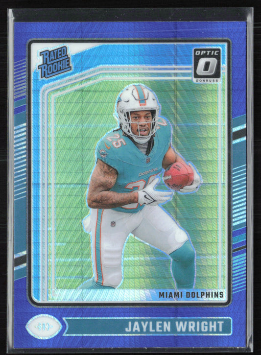 Jaylen Wright RC Blue Hyper