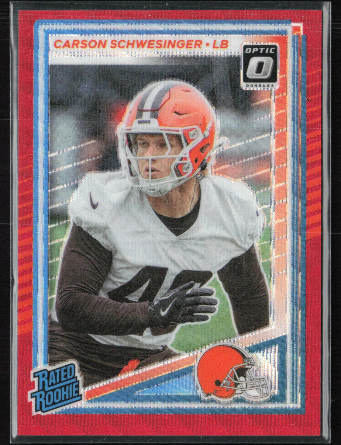 Carson Schwesinger RC Red Wave