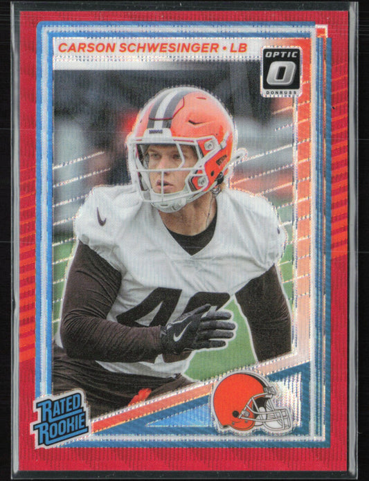 Carson Schwesinger RC Red Wave