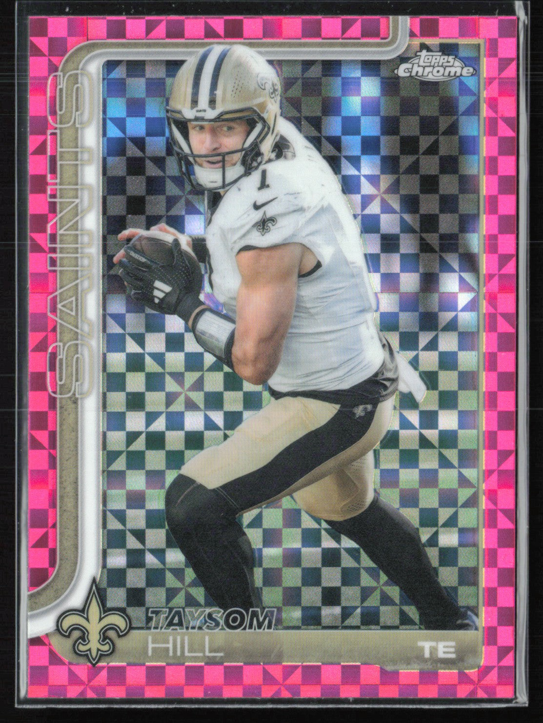 Taysom Hill Pink X-Fractor