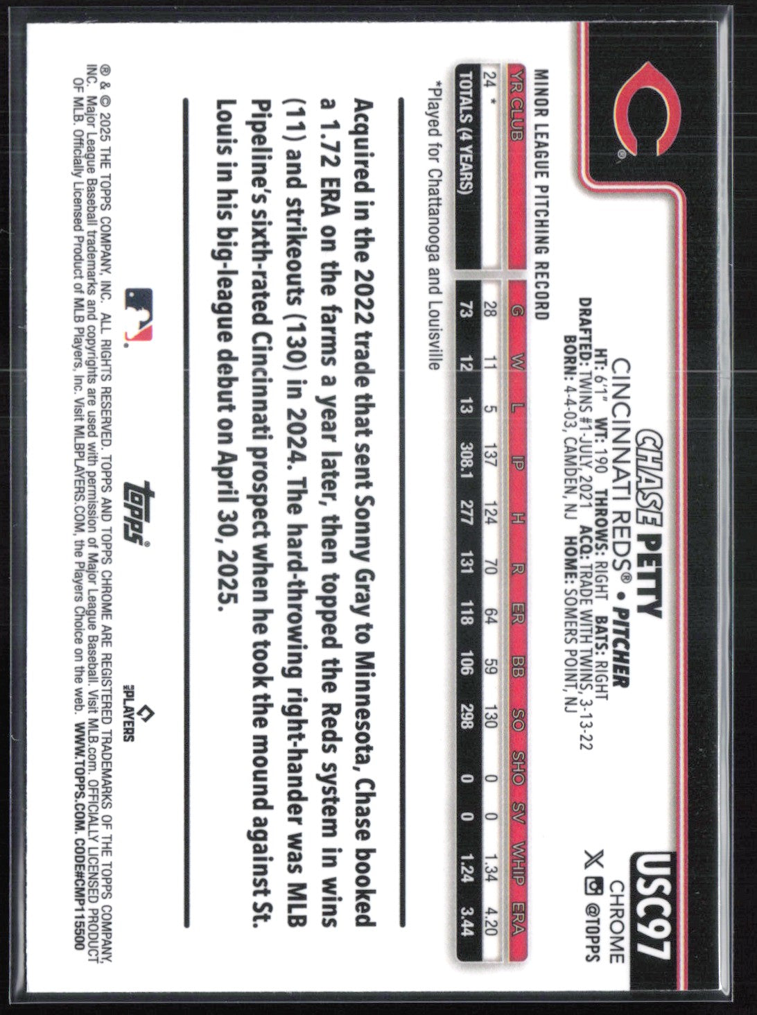 Chase Petty RC Negative Refractor