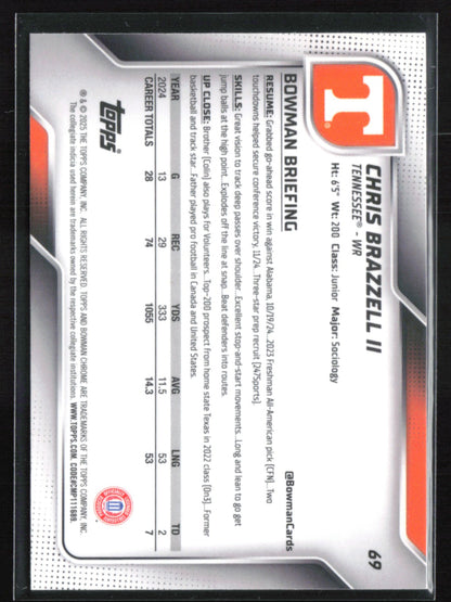 Chris Brazzell II 1st Bowman