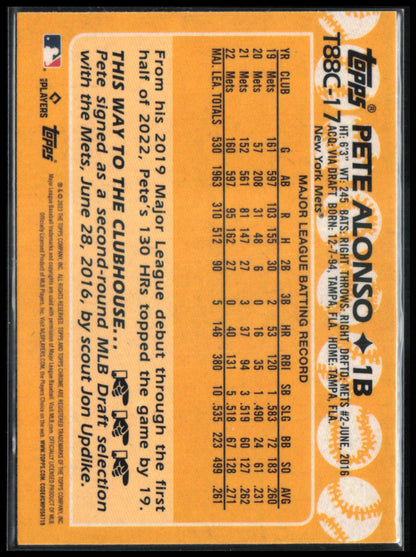 Pete Alonso Mojo