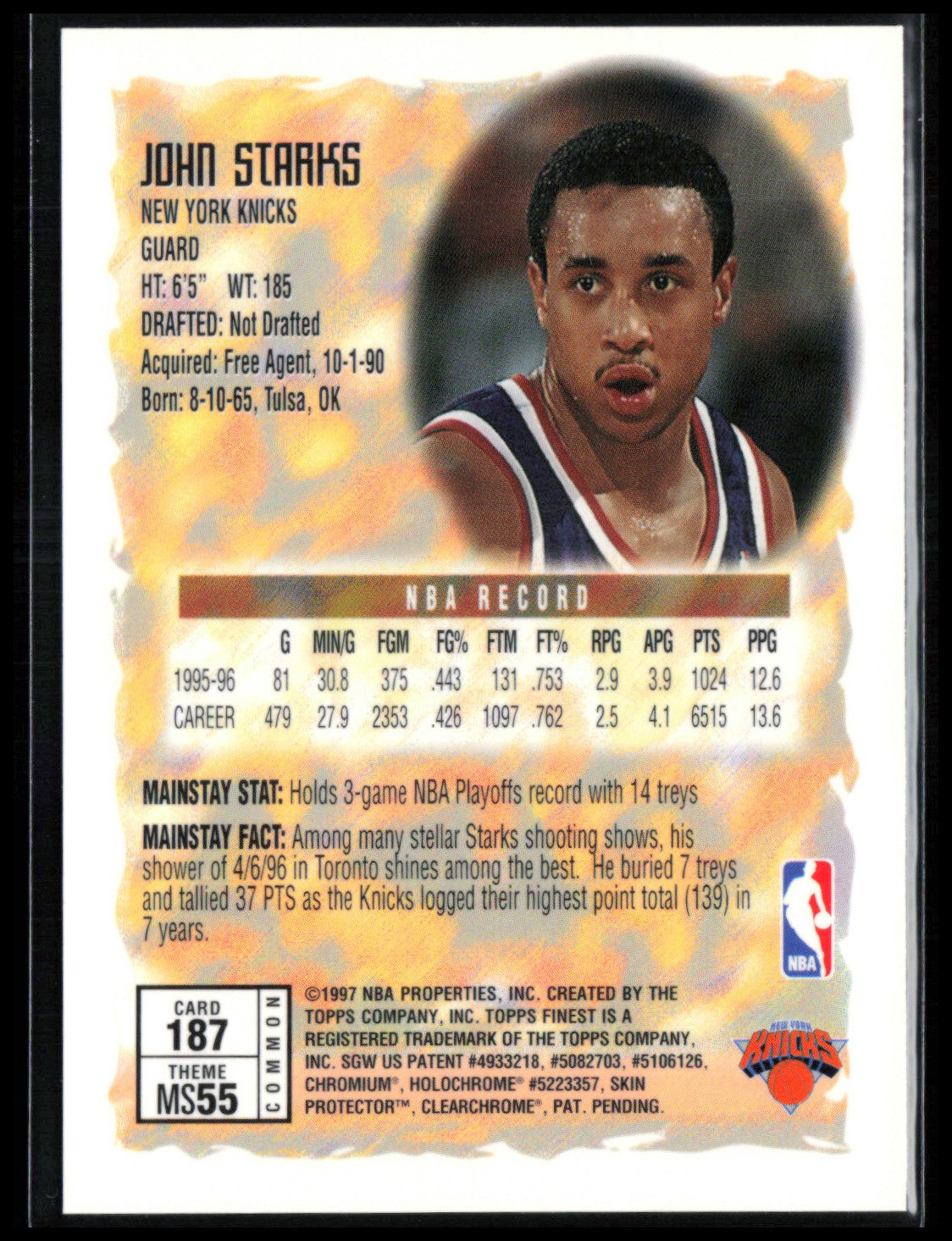 John Starks w/Peel