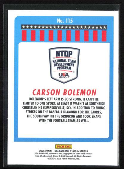 Carson Bolemon Stars