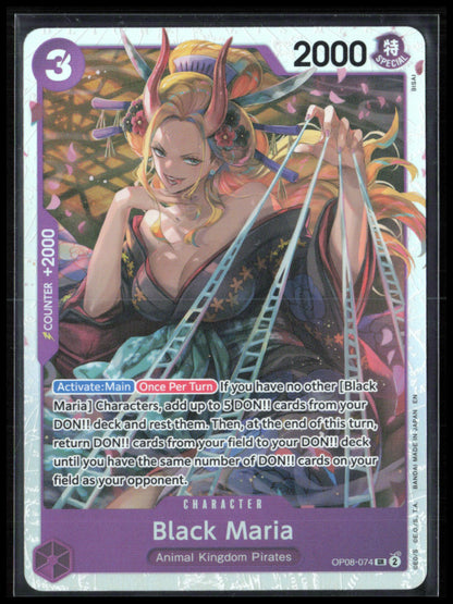 Black Maria Super Rare Holo (One Piece)