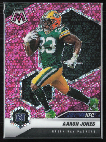Aaron Jones Pink Huddle /20 2021 Mosaic