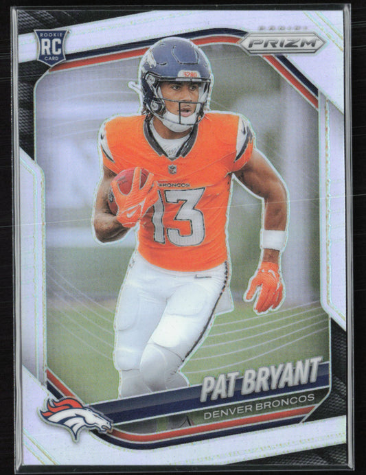 Pat Bryant RC Silver Prizm