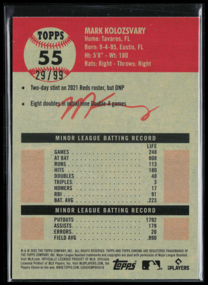 Mark Kolozsvary RC Green Wave /99