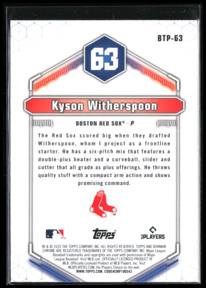 Kyson Witherspoon Top 100