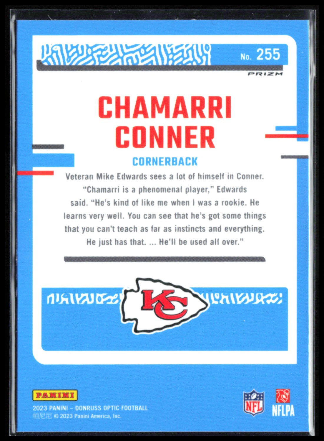Chamarri Conner RC Stars Holo