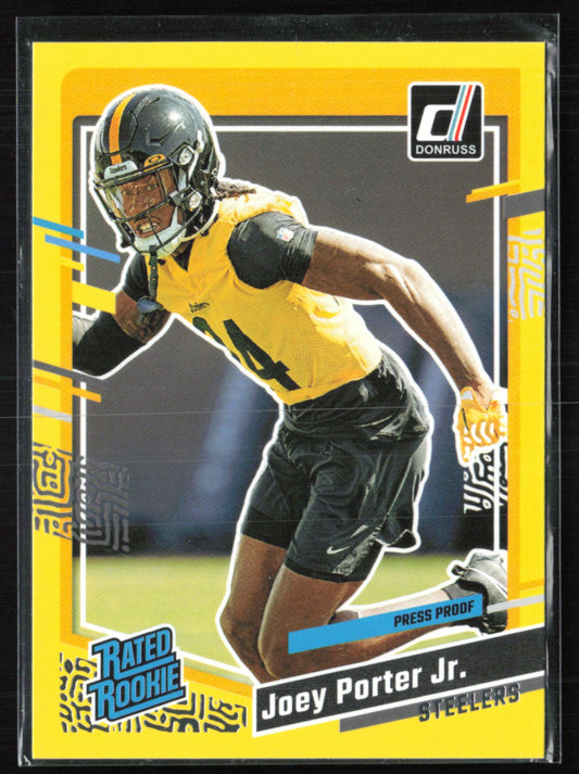 Joey Porter Jr. RC Yellow