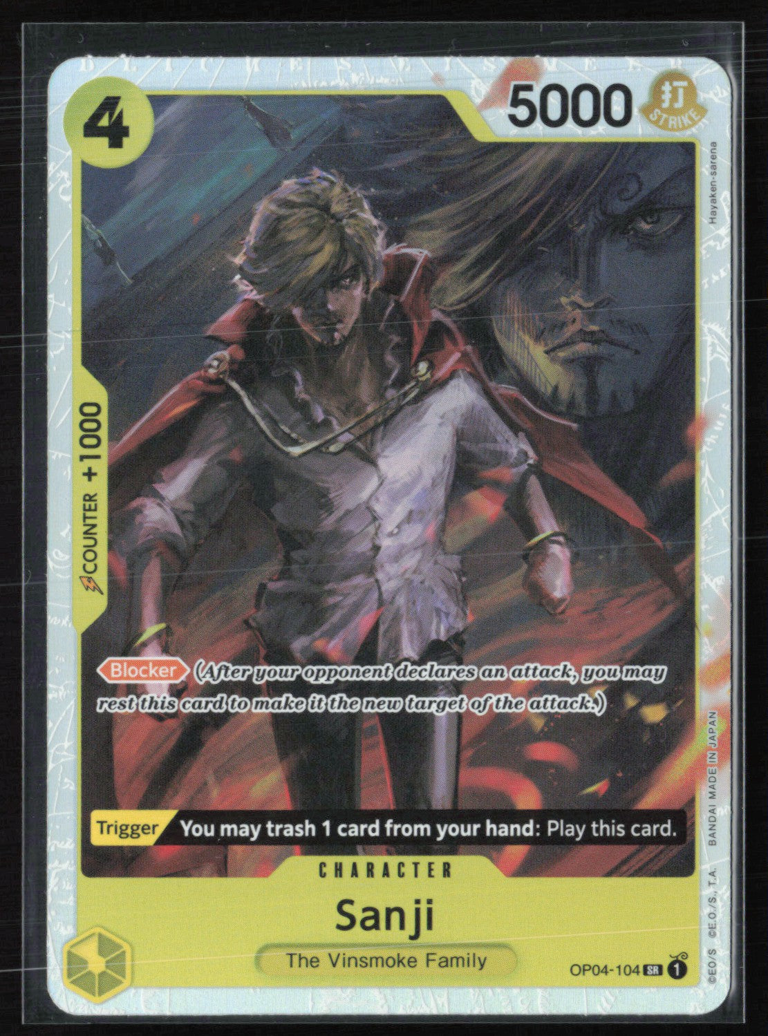 Sanji (104) Super Rare (One Piece)