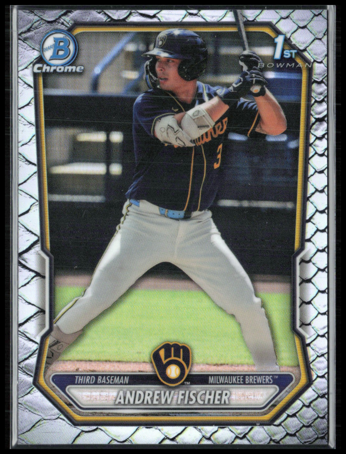 Andrew Fischer 1st Bowman Reptilian Refractor