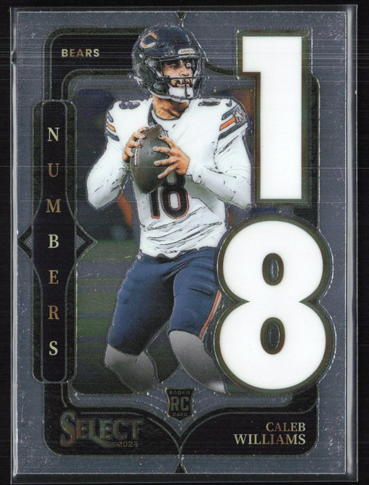 Caleb Williams RC Numbers