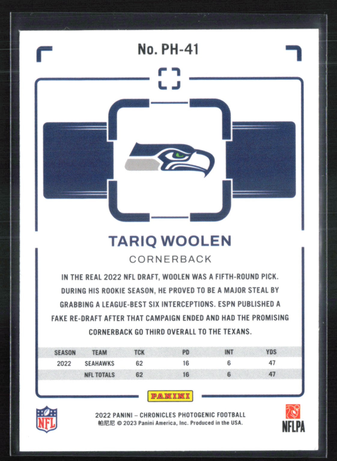 Tariq Woolen RC