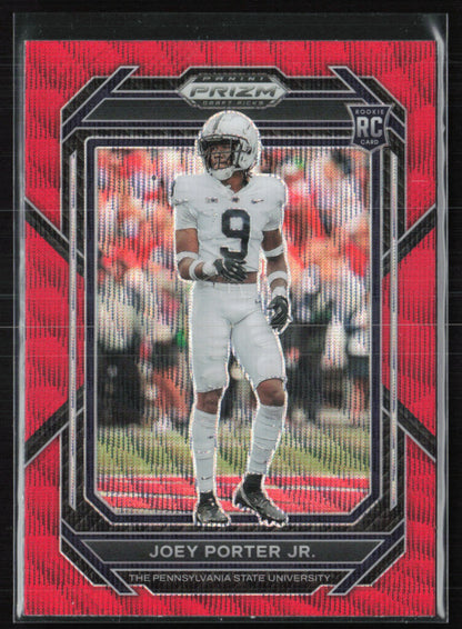 Joey Porter Jr. RC Red Wave