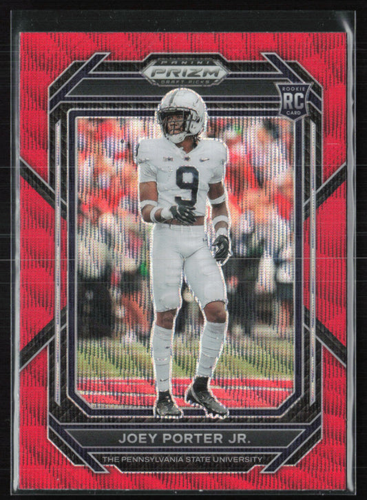 Joey Porter Jr. RC Red Wave