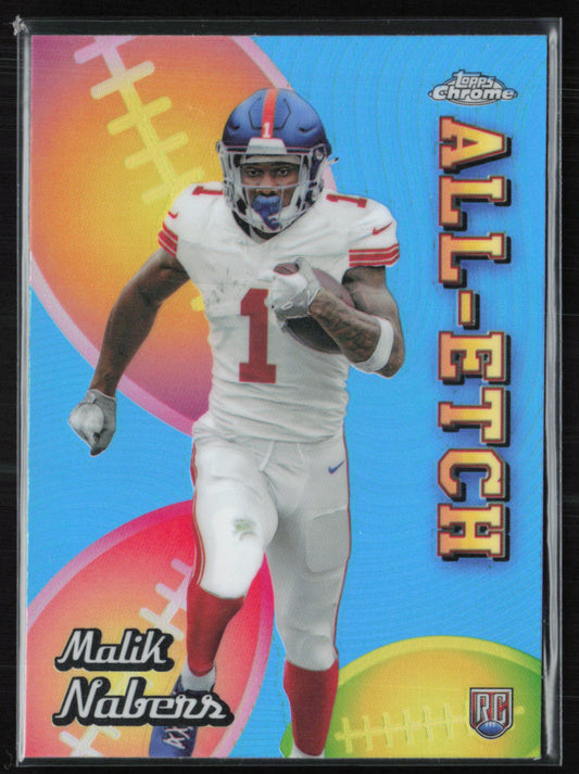 Malik Nabers RC Refractor